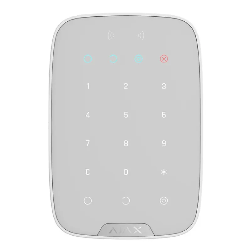 Ajax KeyPad Plus kabellose Touch-Tastatur - AlarmSystems.Shop