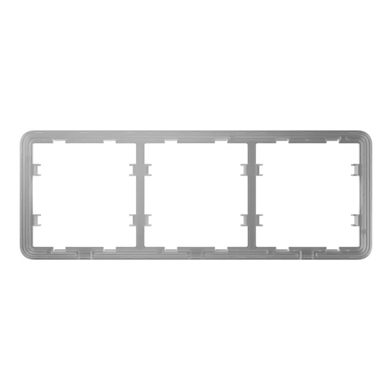 Ajax LightSwitch Frame Marco para 3 Elementos - AlarmSystems.Shop