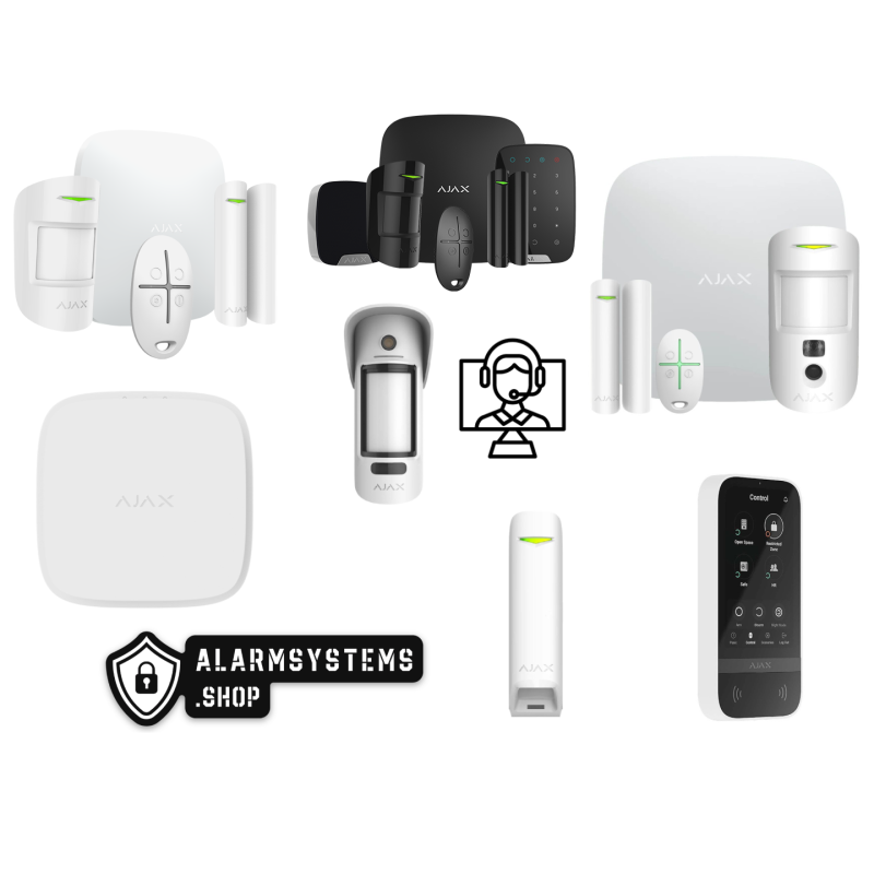 Remote Assistance / Configuration of the Ajax Alarm