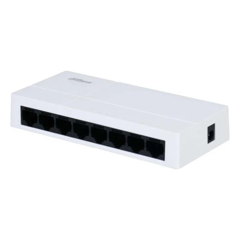 Commutateur Gigabit Dahua à 8 ports - AlarmSystems.Shop