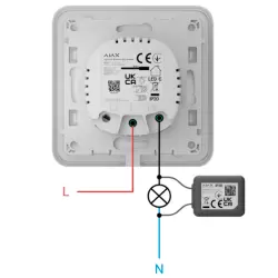 Ajax LightCore Dimmer Jeweller