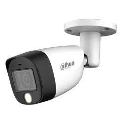 Dahua tubular HDCVI 4EN1 2M dWDR Dual Lighting Camera LED20m/IR20m 2.8mm - AlarmSystems.Shop