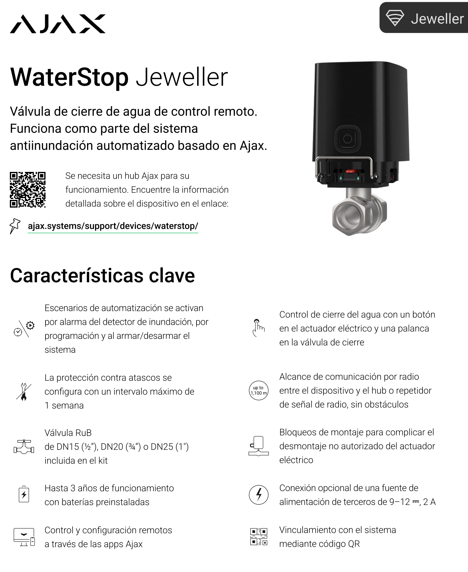 ajax WaterStop